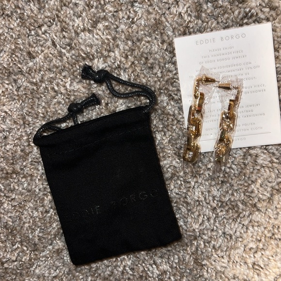 NWT Eddie Borgo Supra Link Drop Earrings - Picture 8 of 8